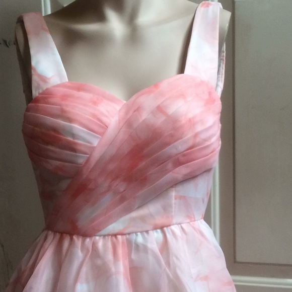 Mod Cloth pastel floral cocktail dress Sz XS - Picture 2 of 8